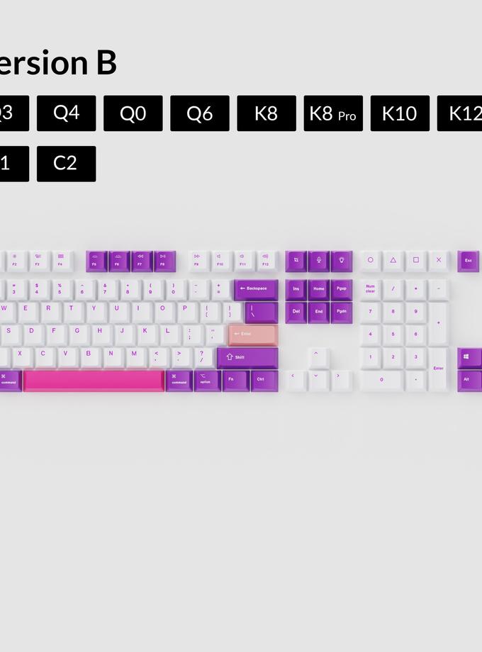 OEM Dye-Sub PBT Keycap Set - Unicorn Free shipping