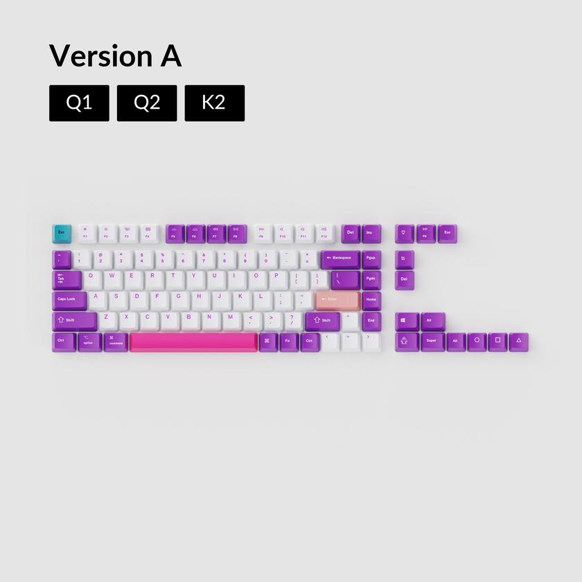 OEM Dye-Sub PBT Keycap Set - Unicorn Free shipping