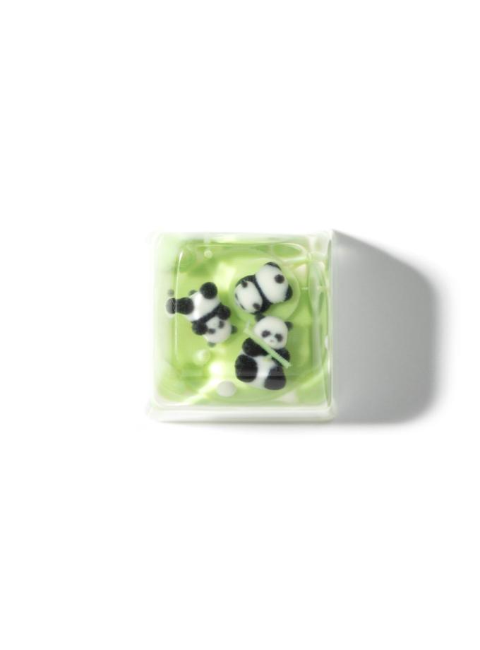 Three Pandas Resin Artisan Keycap Best Seller