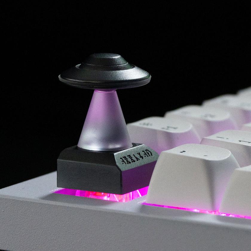 UFO Aluminum Alloy Artisan Keycap On Sale